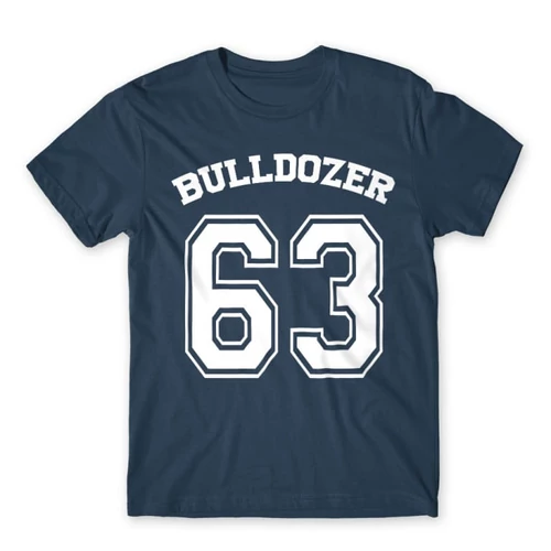 Denim Bud Spencer férfi rövid ujjú póló - Bulldozer 63