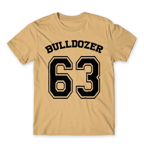 Homok Bud Spencer férfi rövid ujjú póló - Bulldozer 63