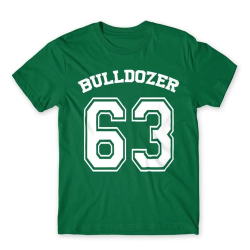 Zöld Bud Spencer férfi rövid ujjú póló - Bulldozer 63