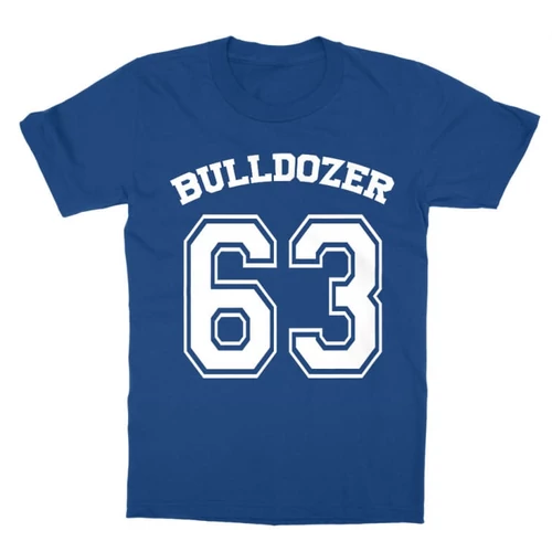 Királykék Bud Spencer gyerek rövid ujjú póló - Bulldozer 63