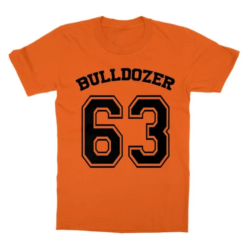 Narancs Bud Spencer gyerek rövid ujjú póló - Bulldozer 63