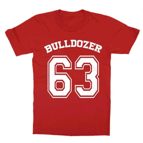 Piros Bud Spencer gyerek rövid ujjú póló - Bulldozer 63