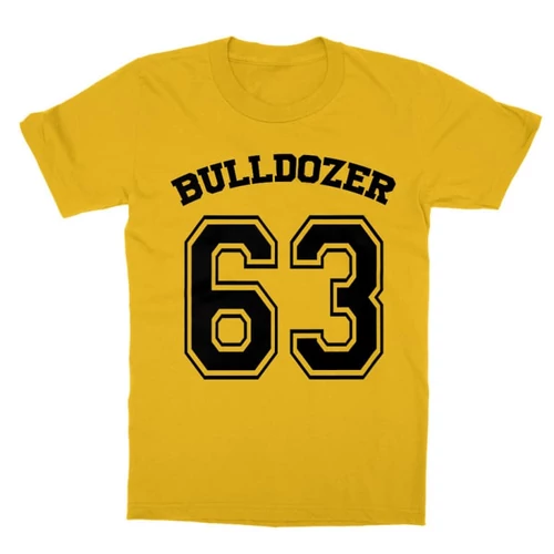 Sárga Bud Spencer gyerek rövid ujjú póló - Bulldozer 63