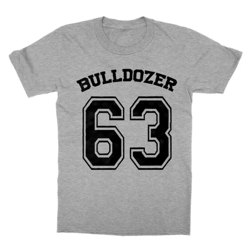 Sportszürke Bud Spencer gyerek rövid ujjú póló - Bulldozer 63