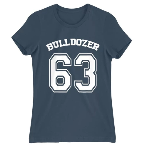 Denim Bud Spencer női rövid ujjú póló - Bulldozer 63
