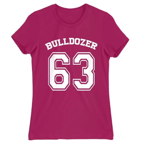 Pink Bud Spencer női rövid ujjú póló - Bulldozer 63