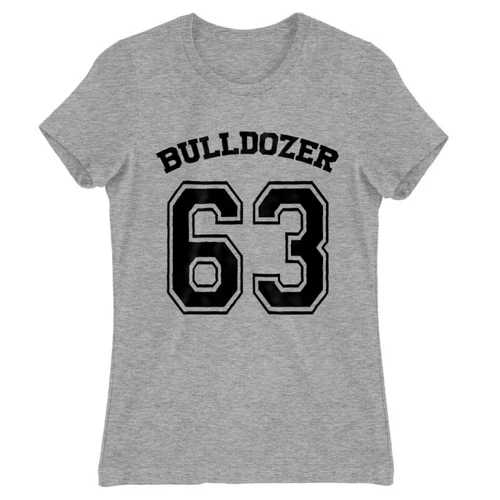 Sportszürke Bud Spencer női rövid ujjú póló - Bulldozer 63