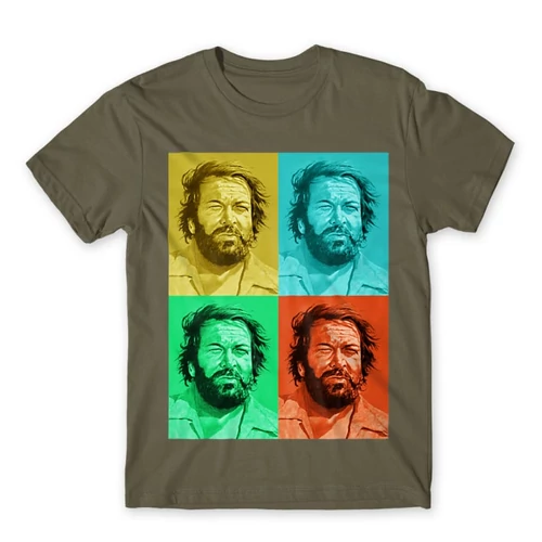 Cink Bud Spencer férfi rövid ujjú póló - Colors