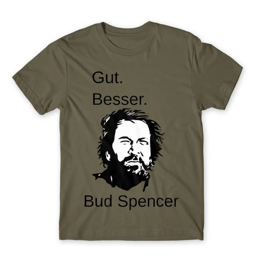 Cink Bud Spencer férfi rövid ujjú póló - Gut Besser