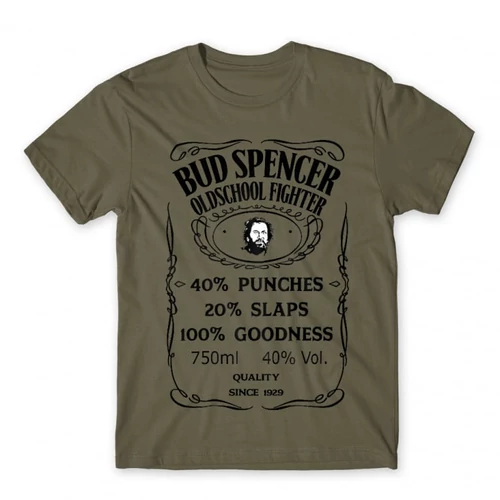 Cink Bud Spencer férfi rövid ujjú póló - Jack Daniel’s