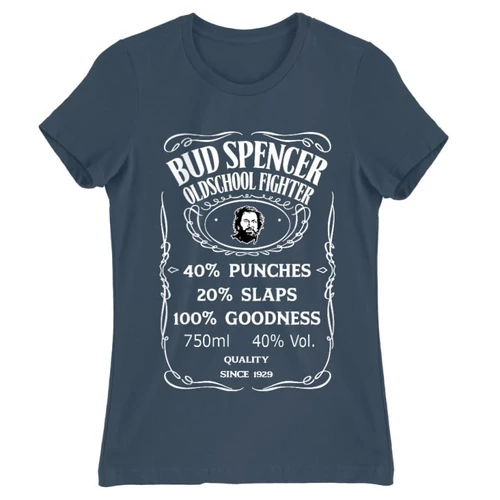 Denim Bud Spencer női rövid ujjú póló - Jack Daniel’s