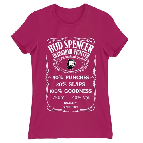 Pink Bud Spencer női rövid ujjú póló - Jack Daniel’s