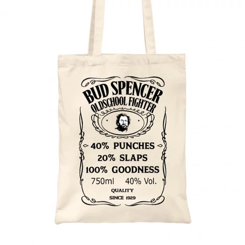 Homok Bud Spencer vászontáska - Jack Daniel’s