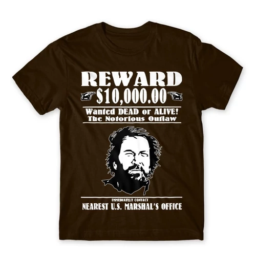 Barna Bud Spencer női rövid ujjú póló - Körözés alatt