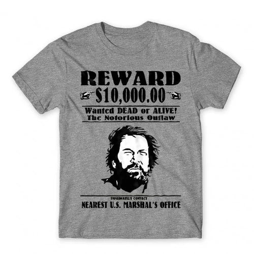Sportszürke Bud Spencer női rövid ujjú póló - Körözés alatt