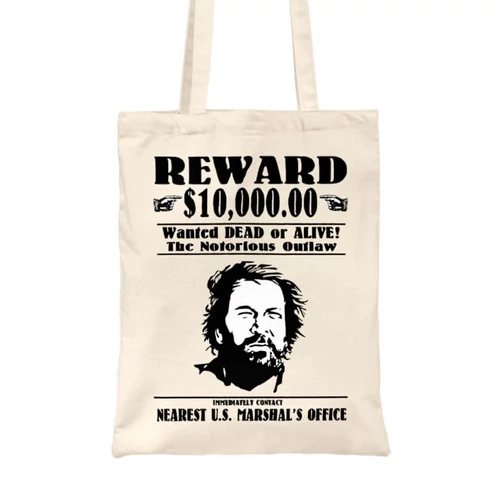 Homok Bud Spencer vászontáska - Körözés alatt