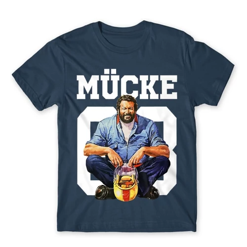 Denim Bud Spencer férfi rövid ujjú póló - Mücke