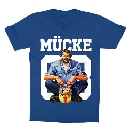 Királykék Bud Spencer gyerek rövid ujjú póló - Mücke