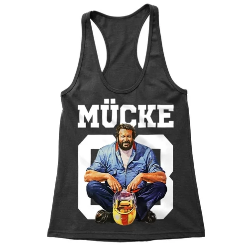 Fekete Bud Spencer női trikó - Mücke