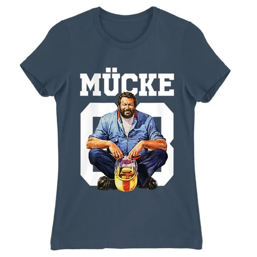 Denim Bud Spencer női rövid ujjú póló - Mücke