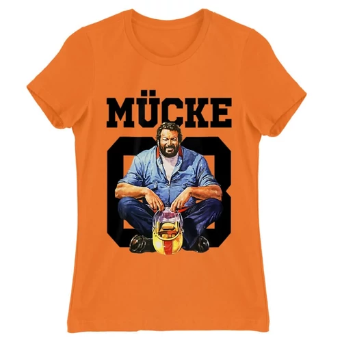 Narancs Bud Spencer női rövid ujjú póló - Mücke