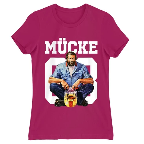 Pink Bud Spencer női rövid ujjú póló - Mücke
