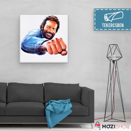 Bud Spencer vászonkép - Pofon - Feltekercselt - Több méretben és színben