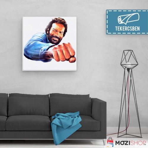 Bud Spencer vászonkép - Pofon - Feltekercselt - Több méretben és színben