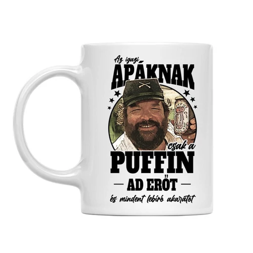 Bud Sperncer bögre - Apa Puffin