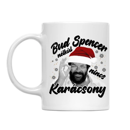 Bud Spencer bögre - Bud Spencer nélkül nincs Karácsony