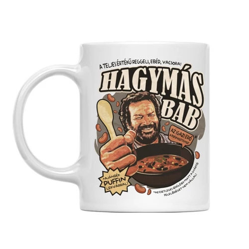 Bud Spencer bögre - Hagymás bab
