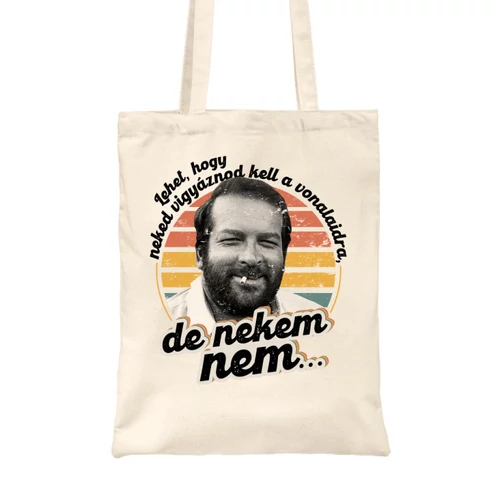 Homok Bud Spencer vászontáska - Retro Bud