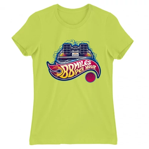 Almazöld Vissza a jövőbe női rövid ujjú póló