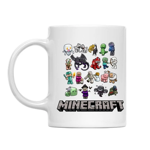 Minecraft bögre - Minecraft characters
