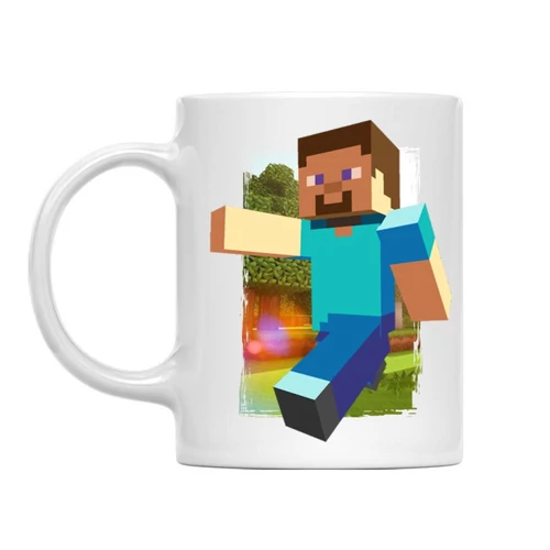 Minecraft bögre - Clipart