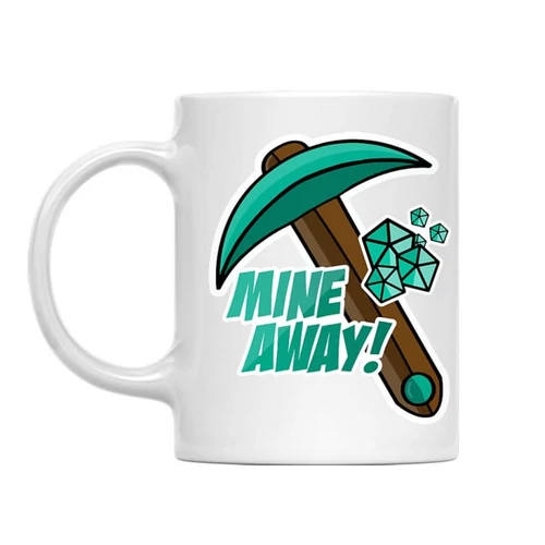 Minecraft bögre - Mine Away