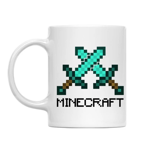 Minecraft bögre -Swords