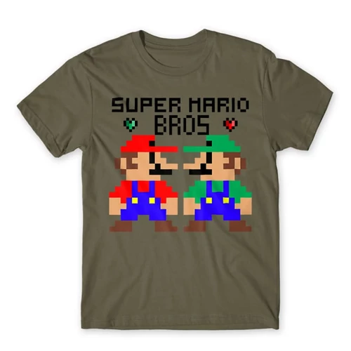 Cink Super Mario férfi rövid ujjú póló - Super Mario Bros