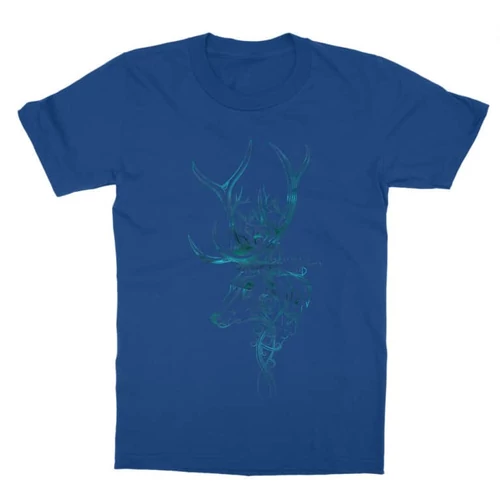 Királykék Harry Potter gyerek rövid ujjú póló - Expecto Patronum Art