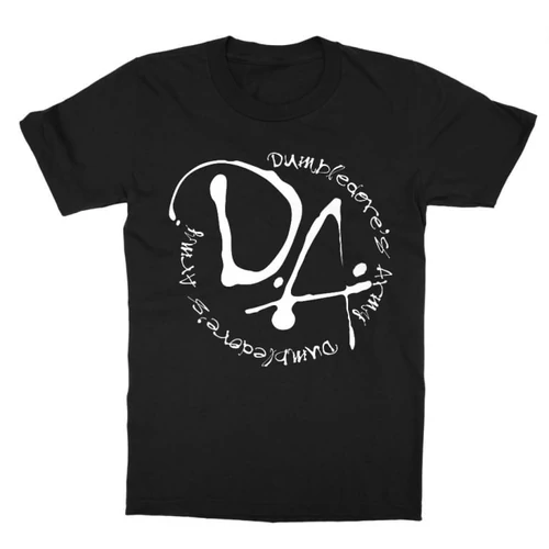 Fekete Harry Potter gyerek rövid ujjú póló - D.A Logo