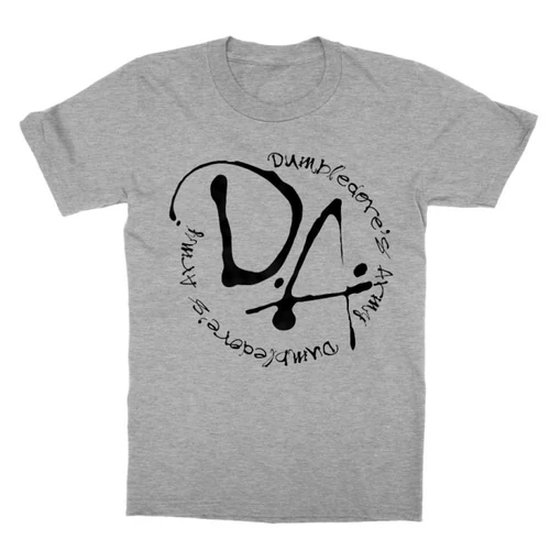 Sportszürke Harry Potter gyerek rövid ujjú póló - D.A Logo