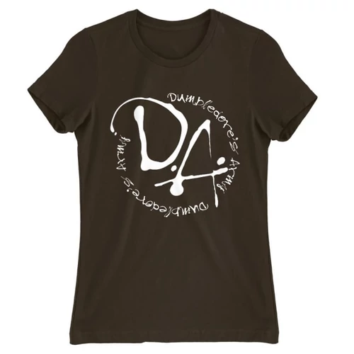 Barna Harry Potter női rövid ujjú póló - D.A Logo