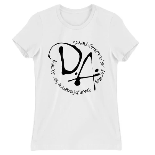 Fehér Harry Potter női rövid ujjú póló - D.A Logo