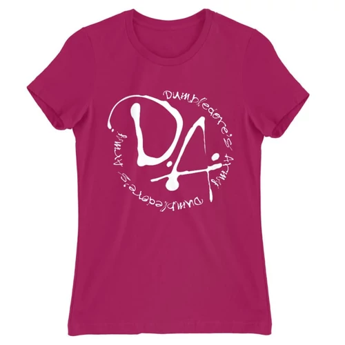 Pink Harry Potter női rövid ujjú póló - D.A Logo