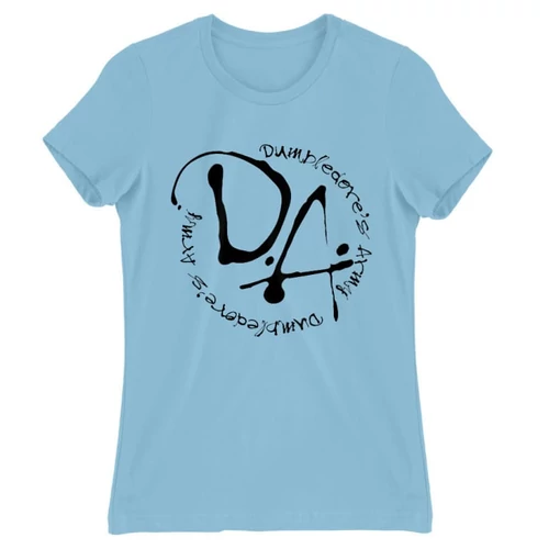 Világoskék Harry Potter női rövid ujjú póló - D.A Logo