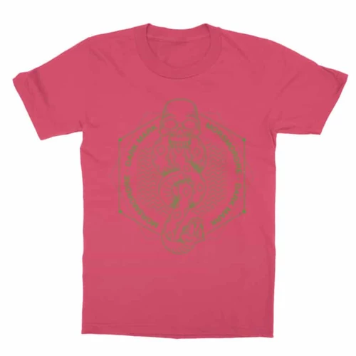 Pink Harry Potter gyerek rövid ujjú póló - Dark Mark Lineart