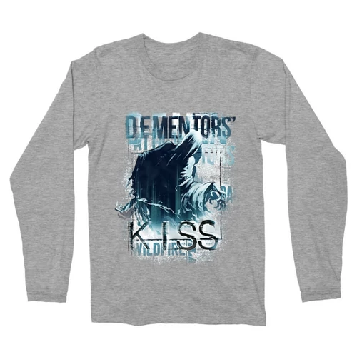 Sportszürke Harry Potter férfi hosszú ujjú póló - Dementor' s Kiss