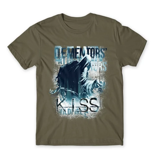 Cink Harry Potter férfi rövid ujjú póló - Dementor' s Kiss