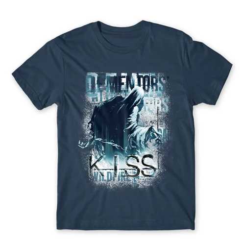 Denim Harry Potter férfi rövid ujjú póló - Dementor' s Kiss