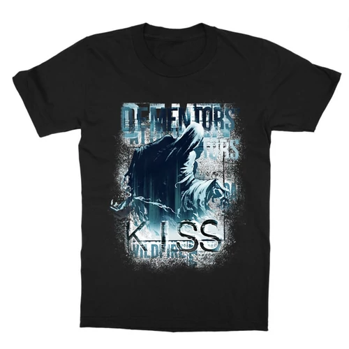 Fekete Harry Potter gyerek rövid ujjú póló - Dementor' s Kiss